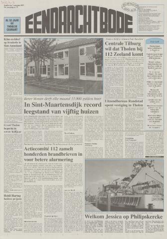 Eendrachtbode /Mededeelingenblad voor het eiland Tholen 1997-08-07