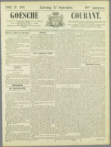 Goessche Courant 1903-09-12