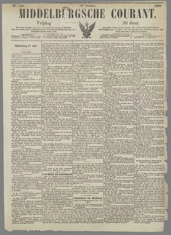 Middelburgsche Courant 1896-06-26
