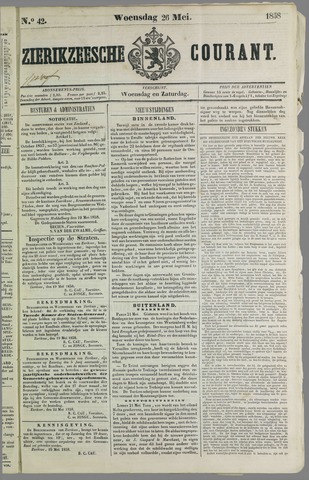 Zierikzeesche Courant 1858-05-26