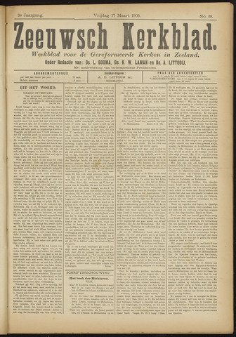 Zeeuwsche kerkbode, weekblad gewijd aan de belangen der gereformeerde kerken/ Zeeuwsch kerkblad 1905-03-17