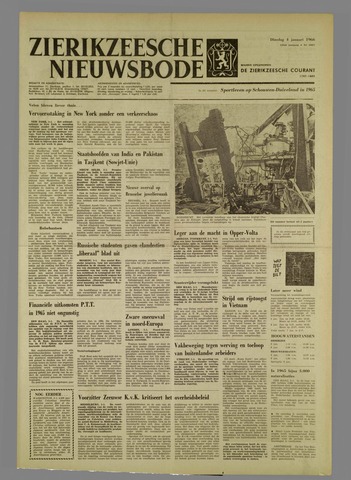Zierikzeesche Nieuwsbode 1966-01-04