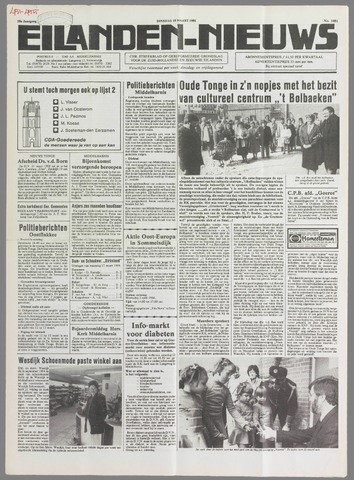 Eilanden-nieuws. Christelijk streekblad op gereformeerde grondslag 1986-03-18