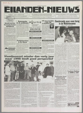 Eilanden-nieuws. Christelijk streekblad op gereformeerde grondslag 1998-01-06