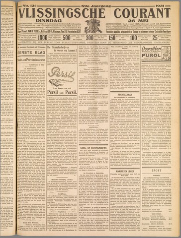 Vlissingse Courant 1931-05-26