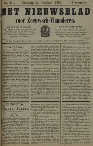 Nieuwsblad voor Zeeuwsch-Vlaanderen 1899-10-14