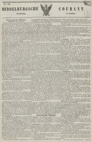 Middelburgsche Courant 1849-10-18