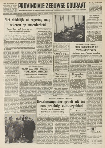 Provinciale Zeeuwse Courant 1955-05-14