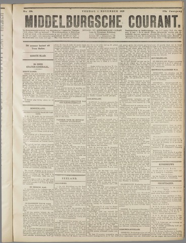 Middelburgsche Courant 1929-11-01