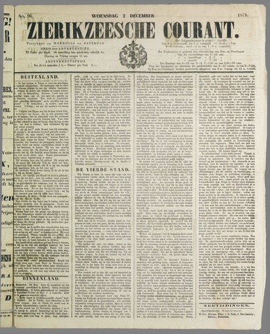 Zierikzeesche Courant 1871-12-02