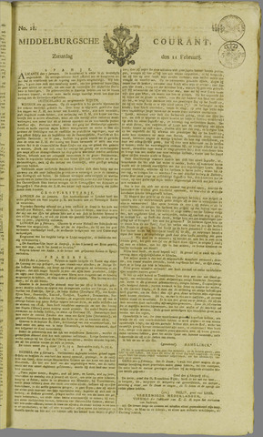 Middelburgsche Courant 1815-02-11