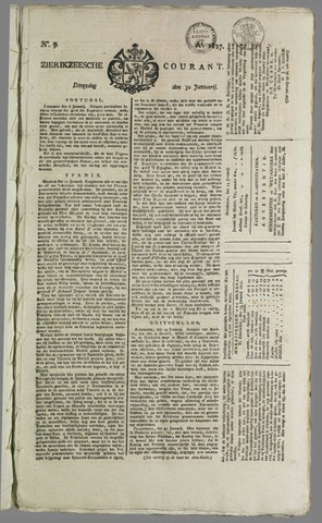 Zierikzeesche Courant 1827-01-30