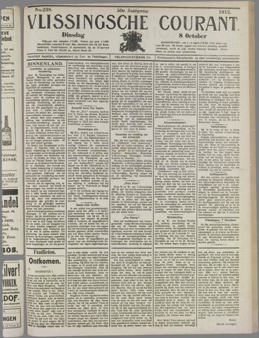 Vlissingse Courant 1912-10-08