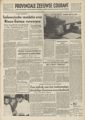 Provinciale Zeeuwse Courant 1954-12-11