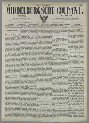 Middelburgsche Courant 1890-01-20