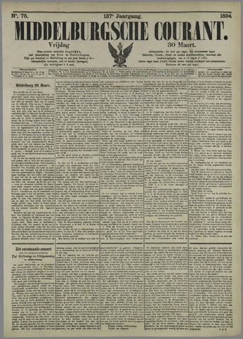 Middelburgsche Courant 1894-03-30
