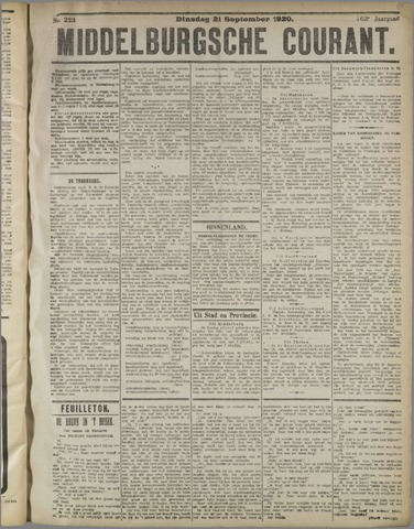 Middelburgsche Courant 1920-09-21