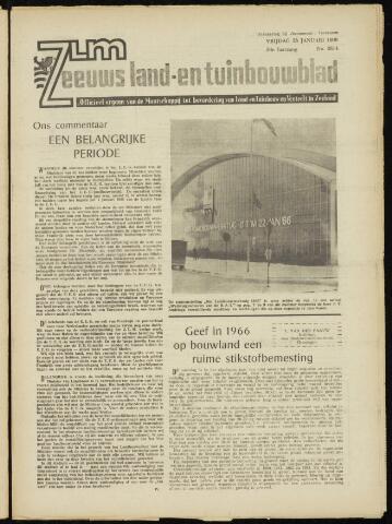 Zeeuwsch landbouwblad ... ZLM land- en tuinbouwblad 1966-01-28