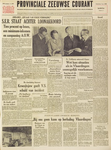 Provinciale Zeeuwse Courant 1963-11-07