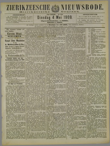 Zierikzeesche Nieuwsbode 1909-05-04