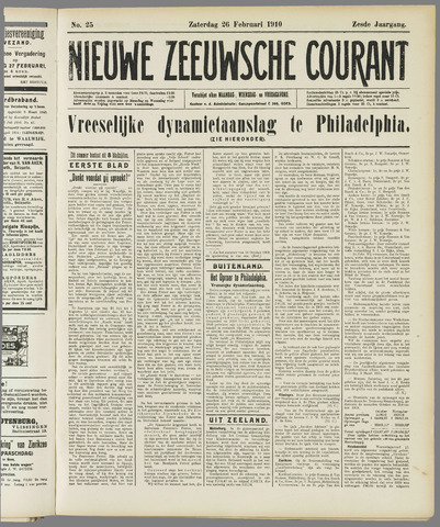 Nieuwe Zeeuwsche Courant 1910-02-26