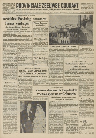 Provinciale Zeeuwse Courant 1955-02-28