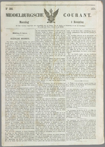 Middelburgsche Courant 1874-11-02