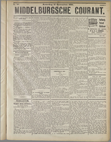 Middelburgsche Courant 1921-12-17
