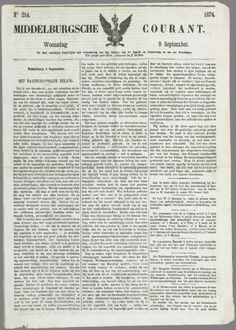 Middelburgsche Courant 1874-09-09