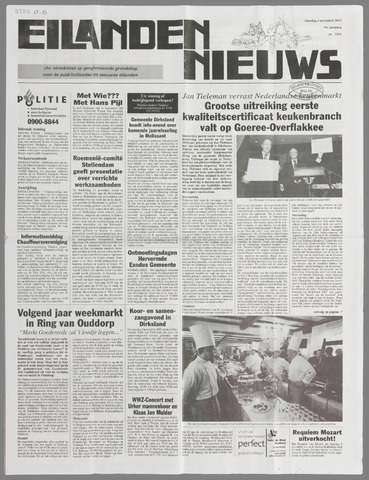 Eilanden-nieuws. Christelijk streekblad op gereformeerde grondslag 2003-11-04