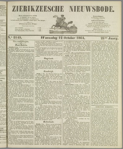 Zierikzeesche Nieuwsbode 1864-10-12