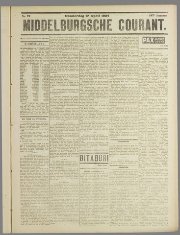 Middelburgsche Courant 1924-04-17