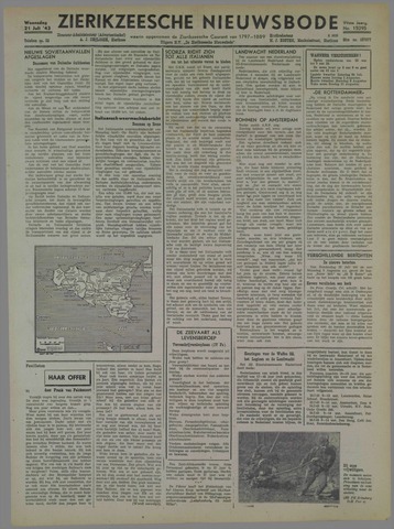 Zierikzeesche Nieuwsbode 1943-07-21