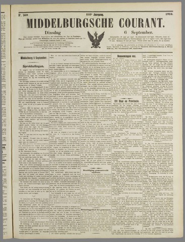 Middelburgsche Courant 1910-09-06