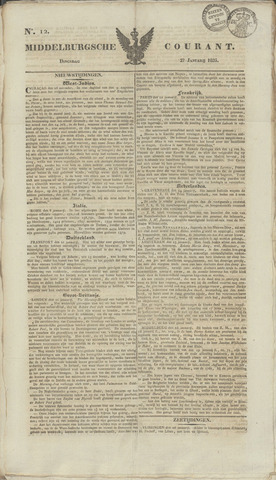 Middelburgsche Courant 1835-01-27