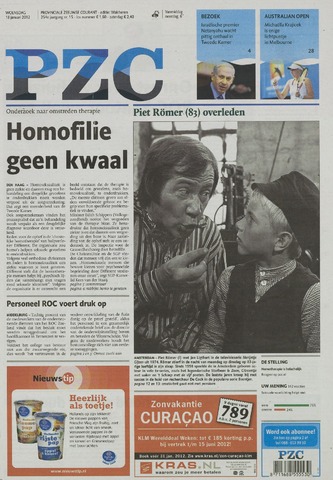 Provinciale Zeeuwse Courant 2012-01-18