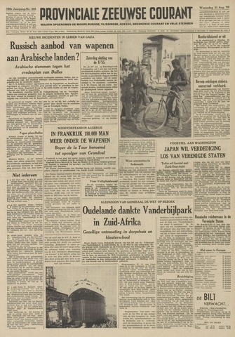 Provinciale Zeeuwse Courant 1955-08-31