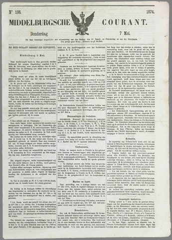 Middelburgsche Courant 1874-05-07