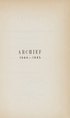 Archief 1944