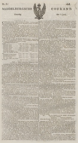 Middelburgsche Courant 1816-06-08