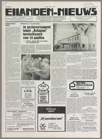 Eilanden-nieuws. Christelijk streekblad op gereformeerde grondslag 1977-10-07