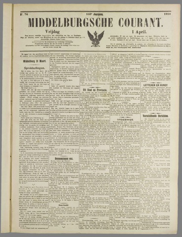 Middelburgsche Courant 1910-04-01
