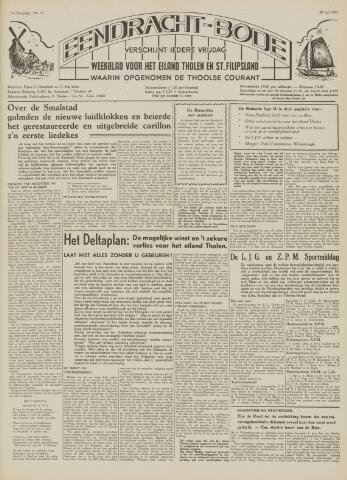 Eendrachtbode /Mededeelingenblad voor het eiland Tholen 1955-07-29