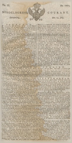 Middelburgsche Courant 1772-07-23