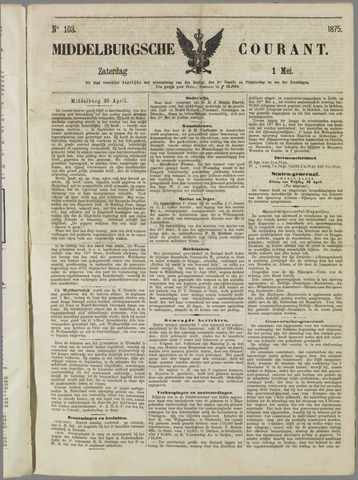 Middelburgsche Courant 1875-05-01