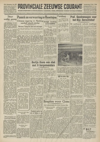 Provinciale Zeeuwse Courant 1948-12-02