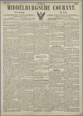 Middelburgsche Courant 1896-07-22