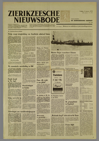 Zierikzeesche Nieuwsbode 1970-01-02