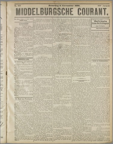 Middelburgsche Courant 1920-11-06