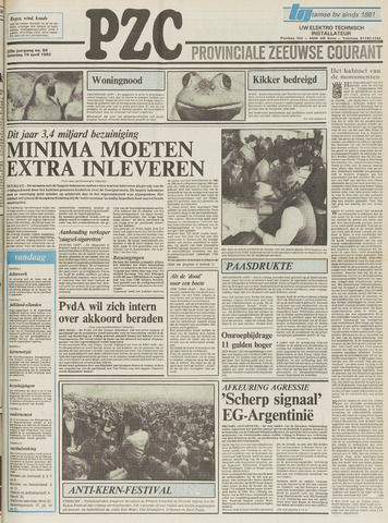 Provinciale Zeeuwse Courant 1982-04-10